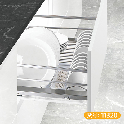 DB20 纳米雅香槟 扁线 碗盘篮-11320