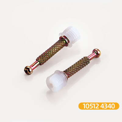 快装连体杆 40机丝 麻花杆（麻花杆+四瓣胶粒）-10512