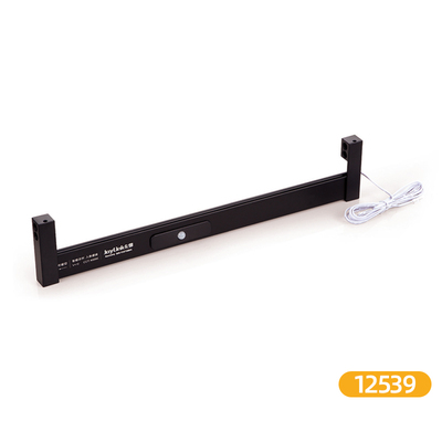 接电人体感应衣杆灯 黑色 -12539