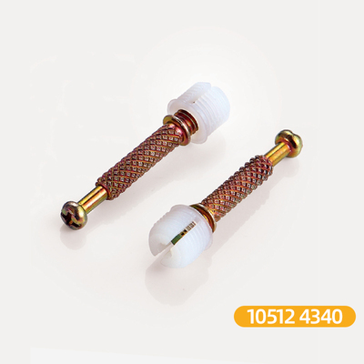 快装连体杆 40机丝 麻花杆（麻花杆+两瓣胶粒）-10512