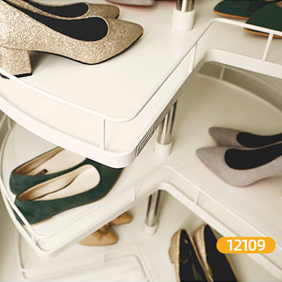 转角衣物篮（底装三层）-12109